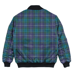 Clan Douglas Modern Tartan Bomber Jacket AR96 Douglas Modern Tartan Tartan Bomber Jacket