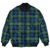 Clan Forbes Ancient Tartan Bomber Jacket FZ69 Forbes Ancient Tartan Tartan Bomber Jacket