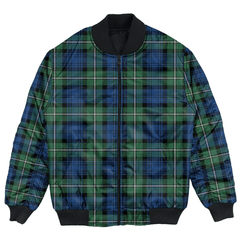 Clan Forbes Ancient Tartan Bomber Jacket FZ69 Forbes Ancient Tartan Tartan Bomber Jacket