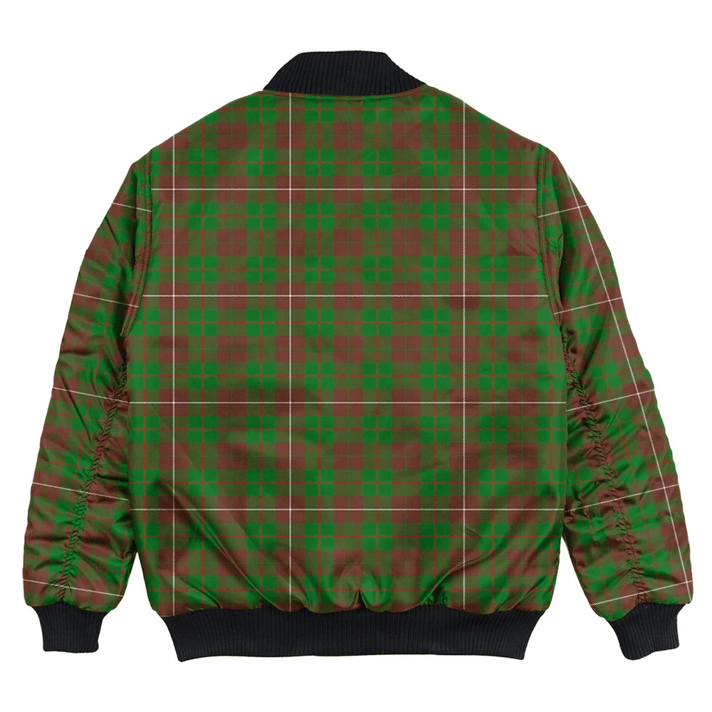 Clan MacKinnon Hunting Modern Tartan Bomber Jacket ZC85 MacKinnon Hunting Modern Tartan Tartan Bomber Jacket