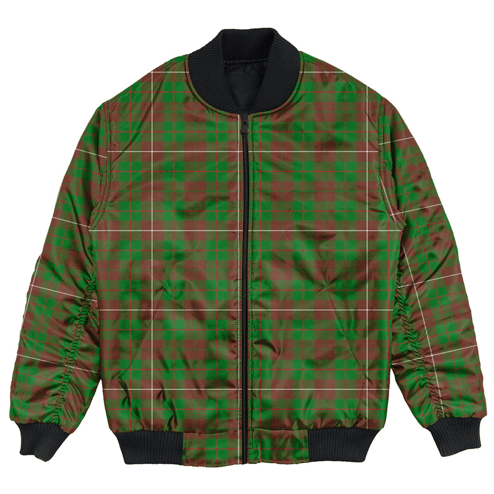 Clan MacKinnon Hunting Modern Tartan Bomber Jacket ZC85 MacKinnon Hunting Modern Tartan Tartan Bomber Jacket
