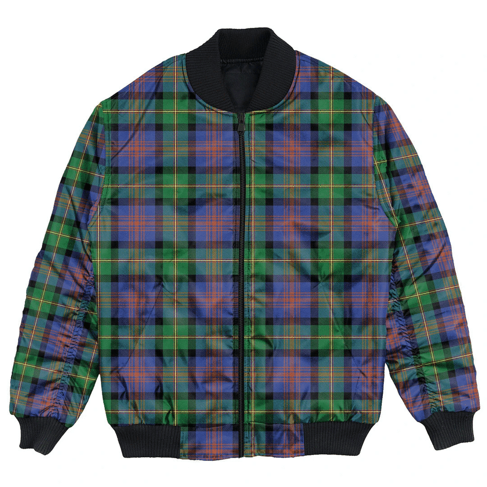 Clan Logan Ancient Tartan Bomber Jacket IV47 Logan Ancient Tartan Tartan Bomber Jacket
