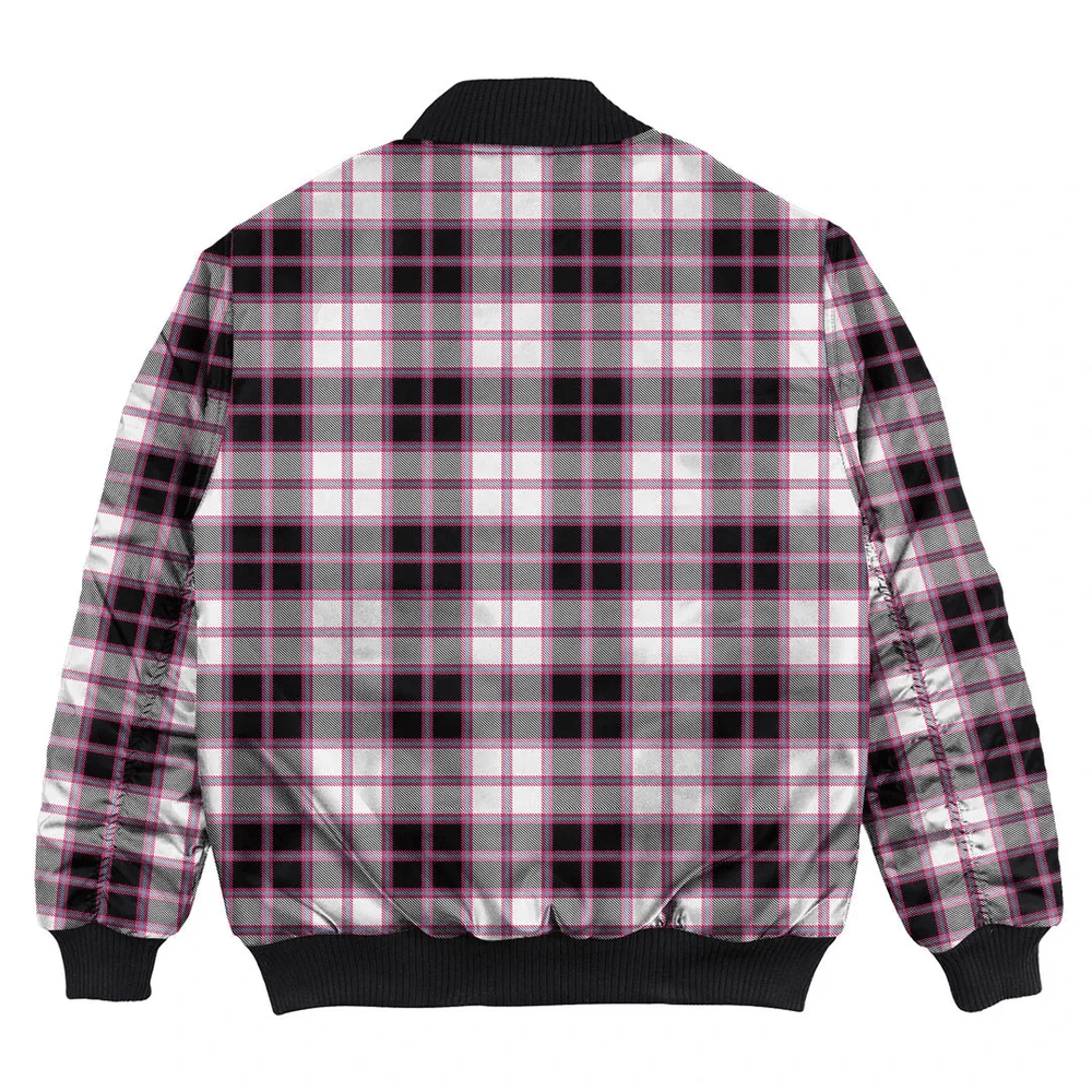 Clan MacPherson Hunting Modern Tartan Bomber Jacket TF64 MacPherson Hunting Modern Tartan Tartan Bomber Jacket