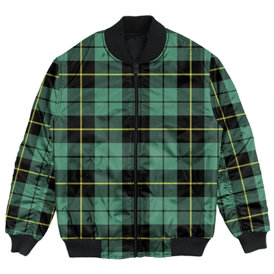 Clan Wallace Hunting Ancient Tartan Bomber Jacket