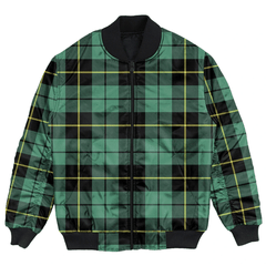 Clan Wallace Hunting Ancient Tartan Bomber Jacket AY20 Wallace Hunting Ancient Tartan Tartan Bomber Jacket