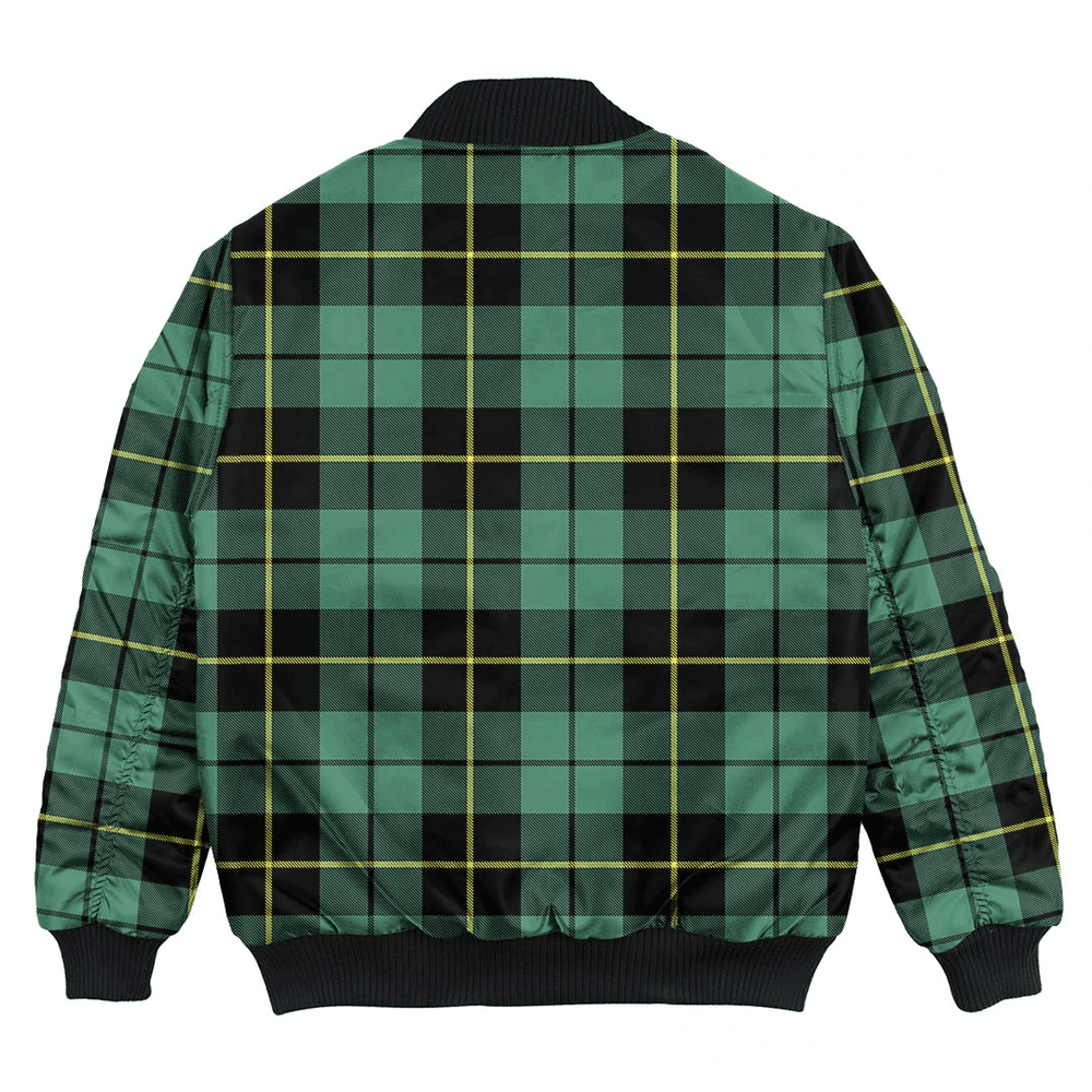 Clan Wallace Hunting Ancient Tartan Bomber Jacket AY20 Wallace Hunting Ancient Tartan Tartan Bomber Jacket