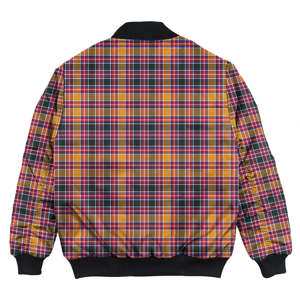 Clan Jacobite Tartan Bomber Jacket FA49 Jacobite Tartan Tartan Bomber Jacket