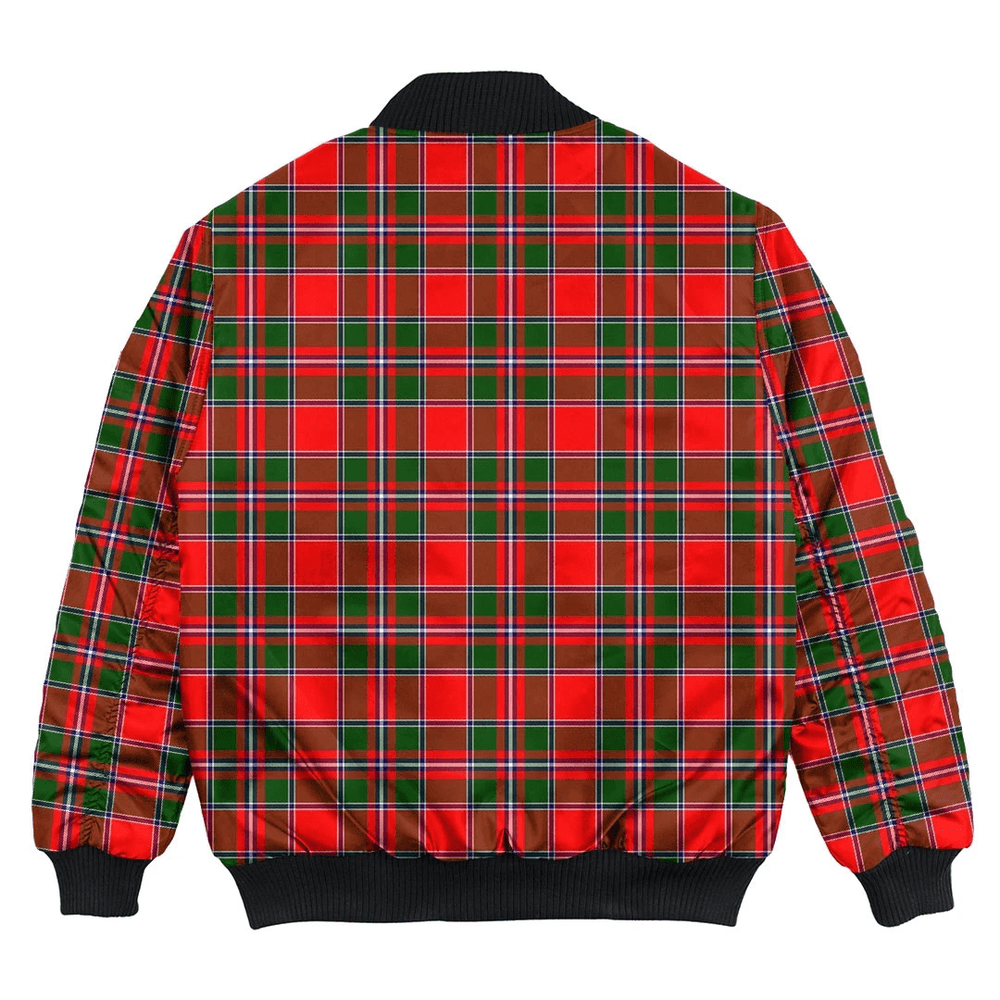 Clan Spens Modern Tartan Bomber Jacket RL30 Spens Modern Tartan Tartan Bomber Jacket