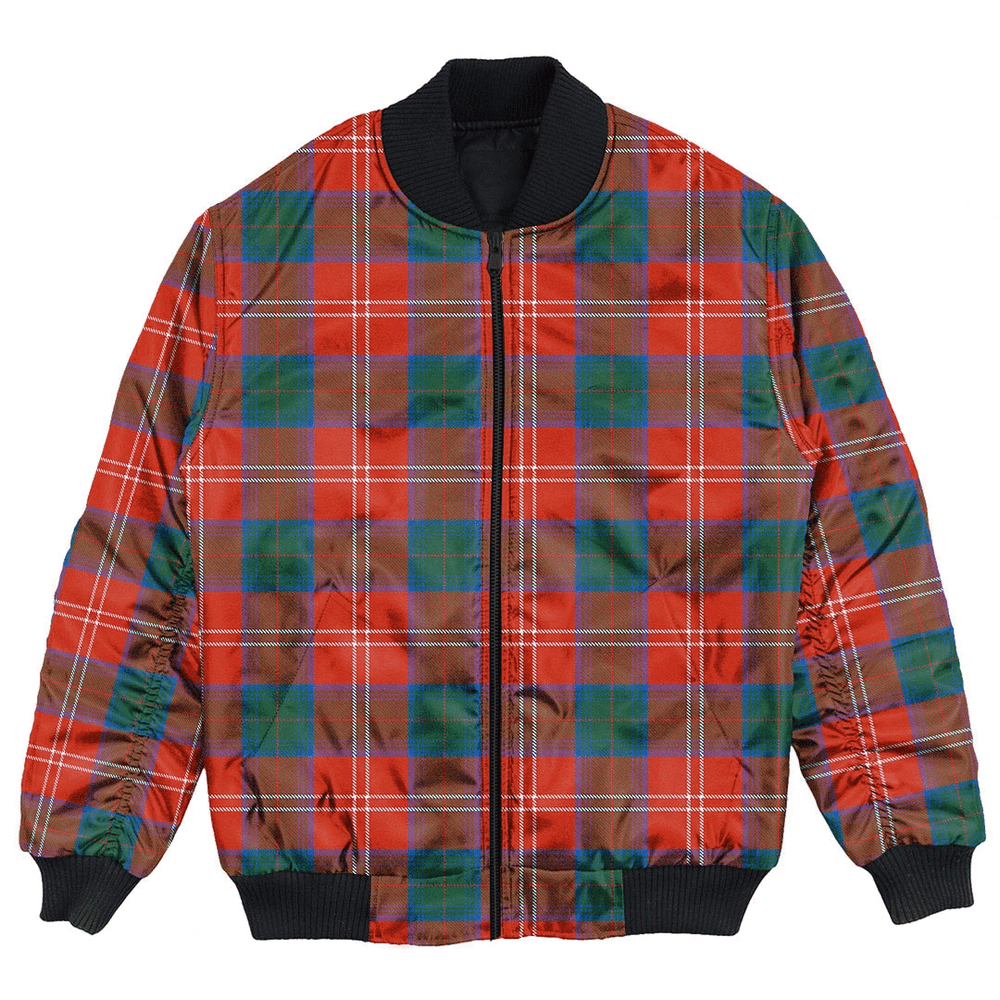 Clan Chisholm Ancient Tartan Bomber Jacket TX39 Chisholm Ancient Tartan Tartan Bomber Jacket