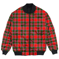 Clan Spens Modern Tartan Bomber Jacket RL30 Spens Modern Tartan Tartan Bomber Jacket