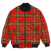 Clan SCOTT MODERN Tartan Bomber Jacket SL61 Clan Scott (Scott Tartan) Tartan Bomber Jacket
