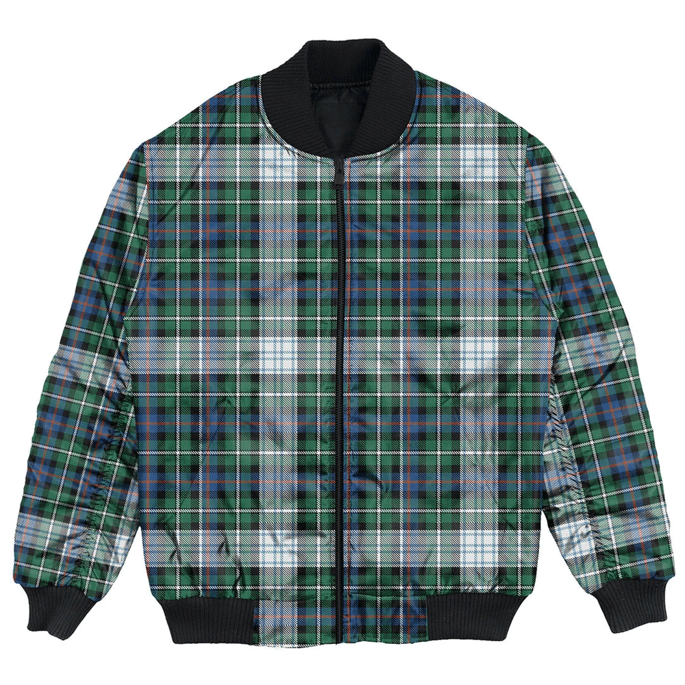 Clan MacKenzie Dress Ancient Tartan Bomber Jacket VX15 MacKenzie Dress Ancient Tartan Tartan Bomber Jacket