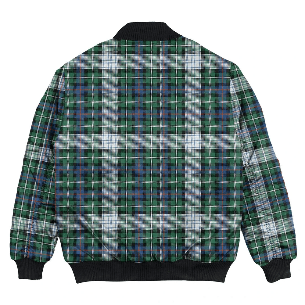 Clan MacKenzie Dress Ancient Tartan Bomber Jacket VX15 MacKenzie Dress Ancient Tartan Tartan Bomber Jacket