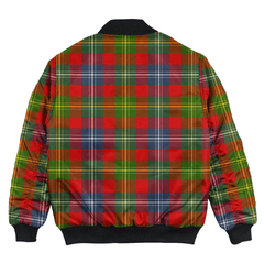 Clan Forrester Tartan Bomber Jacket IA76 Forrester Tartan Tartan Bomber Jacket
