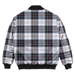 Clan MacRae Dress Modern Tartan Bomber Jacket MH86 MacRae Dress Modern Tartan Tartan Bomber Jacket