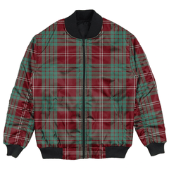 Clan Crawford Modern Tartan Bomber Jacket ZL77 Crawford Modern Tartan Tartan Bomber Jacket