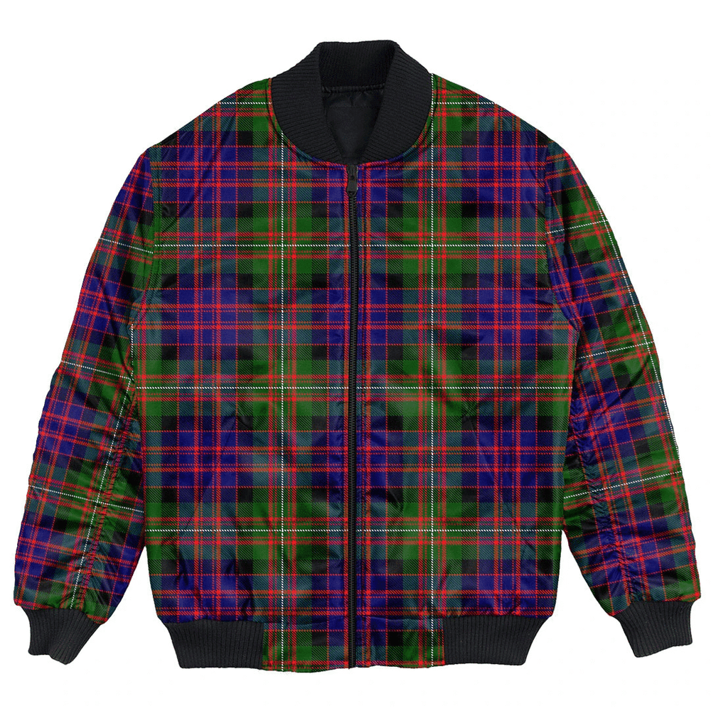 Clan MacDonnell of Glengarry Modern Tartan Bomber Jacket GD77 MacDonnell of Glengarry Modern Tartan Tartan Bomber Jacket