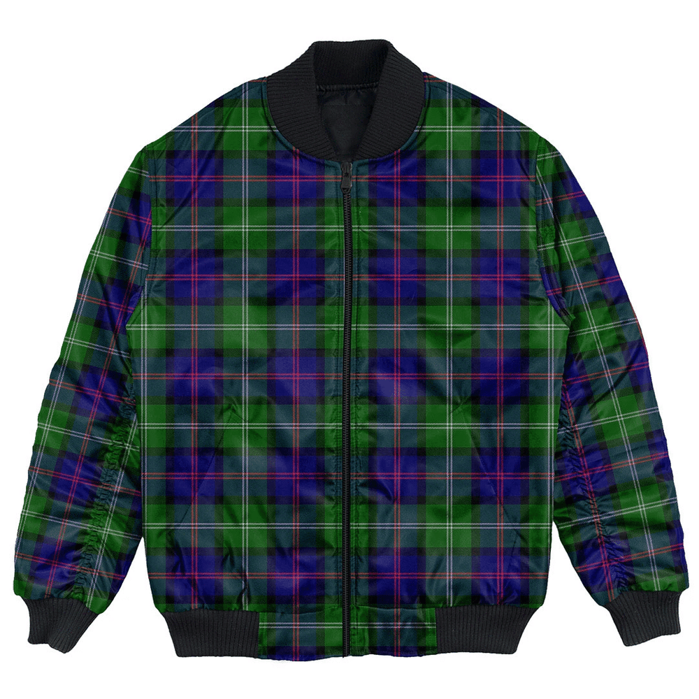 Clan MacThomas Modern Tartan Bomber Jacket TW18 MacThomas Modern Tartan Tartan Bomber Jacket