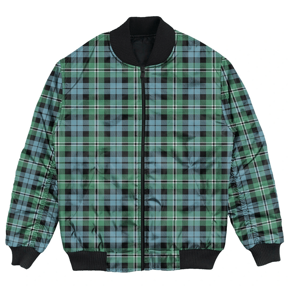 Clan Melville Tartan Bomber Jacket YL15 Melville Tartan Tartan Bomber Jacket