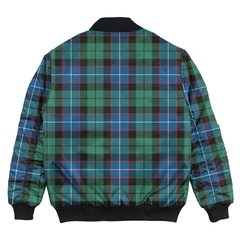 Clan Hunter Ancient Tartan Bomber Jacket IB17 Hunter Ancient Tartan Tartan Bomber Jacket