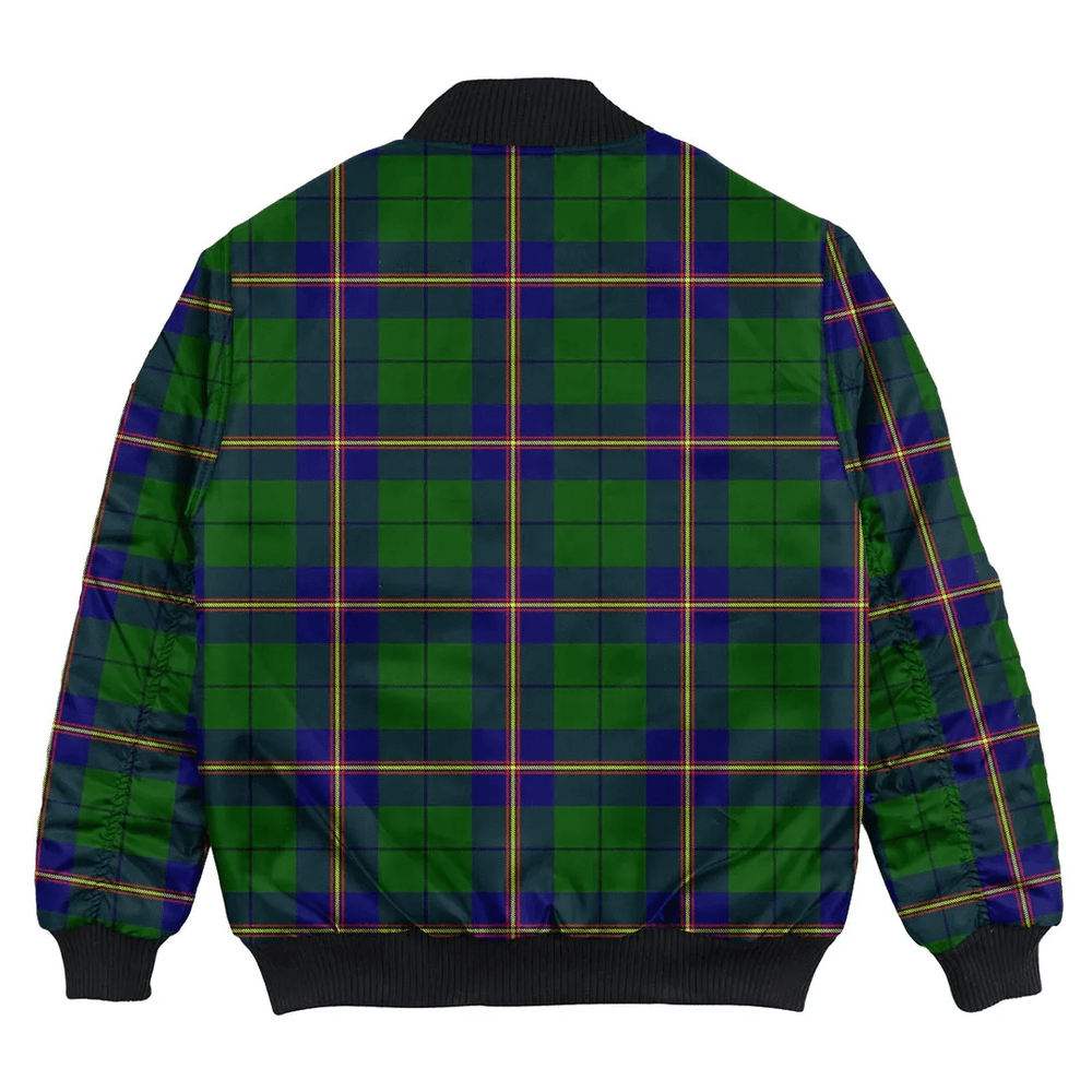 Clan Carmichael Modern Tartan Bomber Jacket XS47 Carmichael Modern Tartan Tartan Bomber Jacket