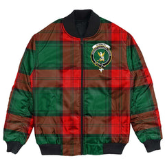 Clan Stewart Atholl Modern Tartan Crest Bomber Jacket KX37 Stewart Atholl Modern Tartan Tartan Bomber Jacket