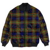 Clan MacLellan Modern Tartan Bomber Jacket BE27 MacLellan Modern Tartan Tartan Bomber Jacket