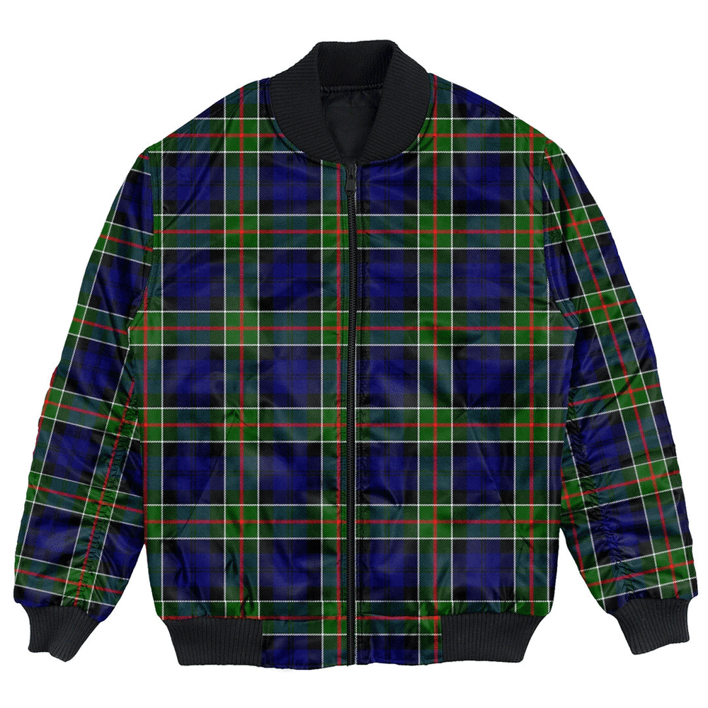 Clan Colquhoun Modern Tartan Bomber Jacket CI24 Colquhoun Modern Tartan Tartan Bomber Jacket