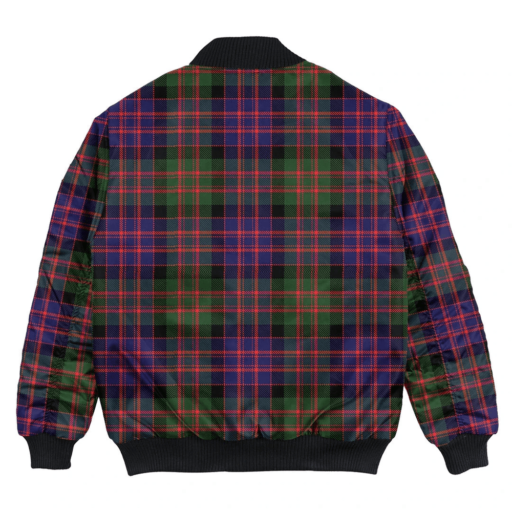 Clan MacDonald Modern Tartan Bomber Jacket HI54 MacDonald Modern Tartan Tartan Bomber Jacket