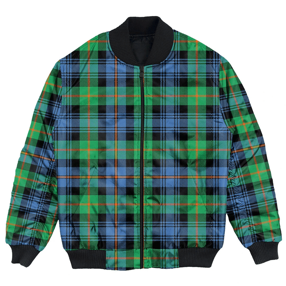 Clan Murray of Atholl Ancient Tartan Bomber Jacket TV13 Murray of Atholl Ancient Tartan Tartan Bomber Jacket