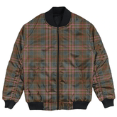 Clan Kennedy Weathered Tartan Bomber Jacket PK24 Kennedy Weathered Tartan Tartan Bomber Jacket