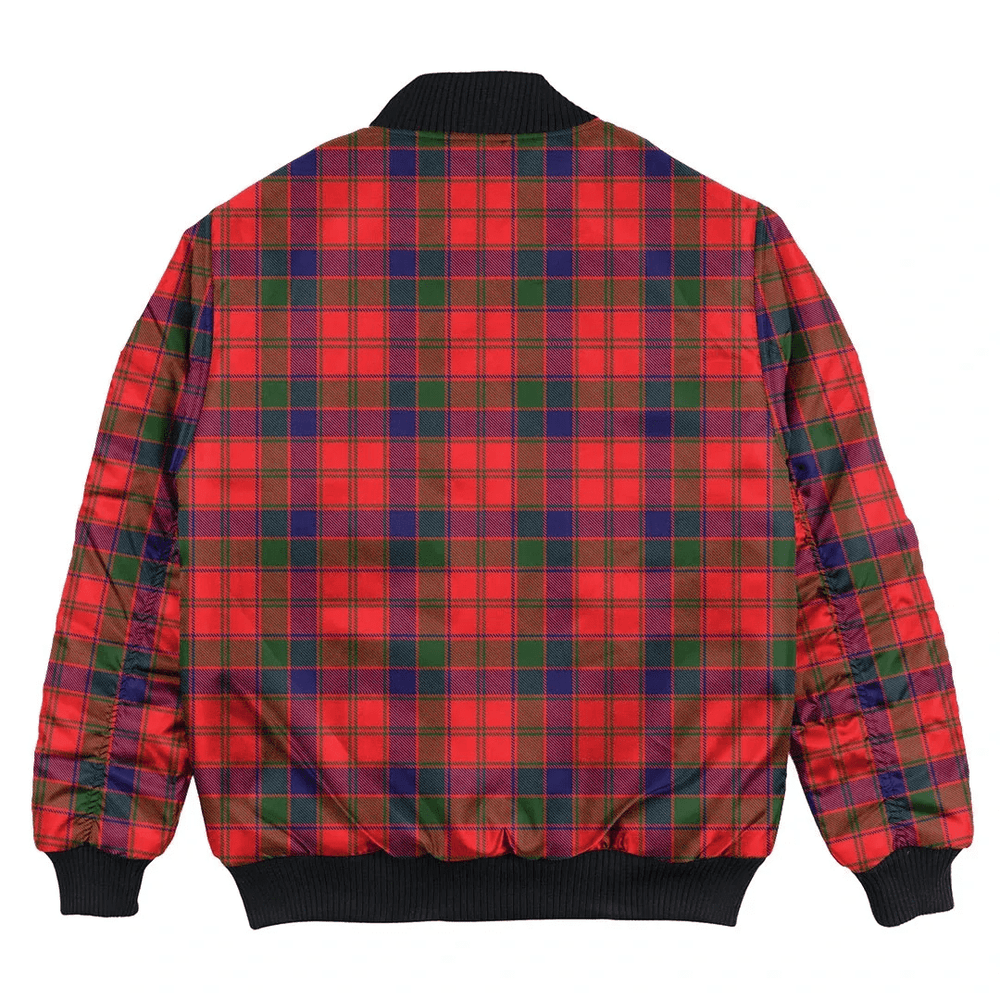 Clan Robertson Modern Tartan Bomber Jacket YL78 Robertson Modern Tartan Tartan Bomber Jacket