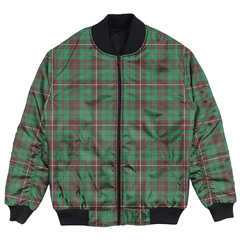 Clan MacKinnon Hunting Ancient Tartan Bomber Jacket IE45 MacKinnon Hunting Ancient Tartan Tartan Bomber Jacket