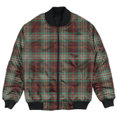 Clan SCOTT BROWN ANCIENT Tartan Bomber Jacket GJ96 Clan Scott (Scott Tartan) Tartan Bomber Jacket