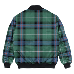 Clan MacDonald of the Isles Hunting Ancient Tartan Bomber Jacket BV79 MacDonald of the Isles Hunting Ancient Tartan Tartan Bomber Jacket