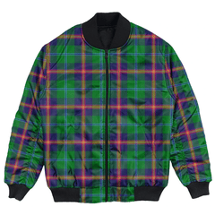 Clan Young Modern Tartan Bomber Jacket ZA93 Young Modern Tartan Tartan Bomber Jacket