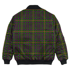 Clan Hall Tartan Bomber Jacket XX98 Clan Hall (Hall Tartan) Tartan Bomber Jacket