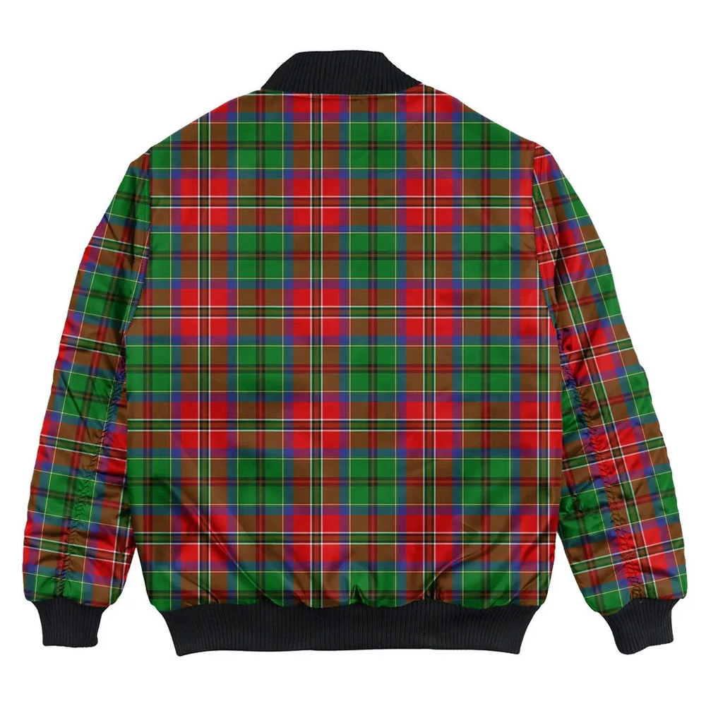 Clan McCulloch Tartan Bomber Jacket II90 McCulloch Tartan Tartan Bomber Jacket