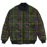 Clan Hall Tartan Bomber Jacket XX98 Clan Hall (Hall Tartan) Tartan Bomber Jacket