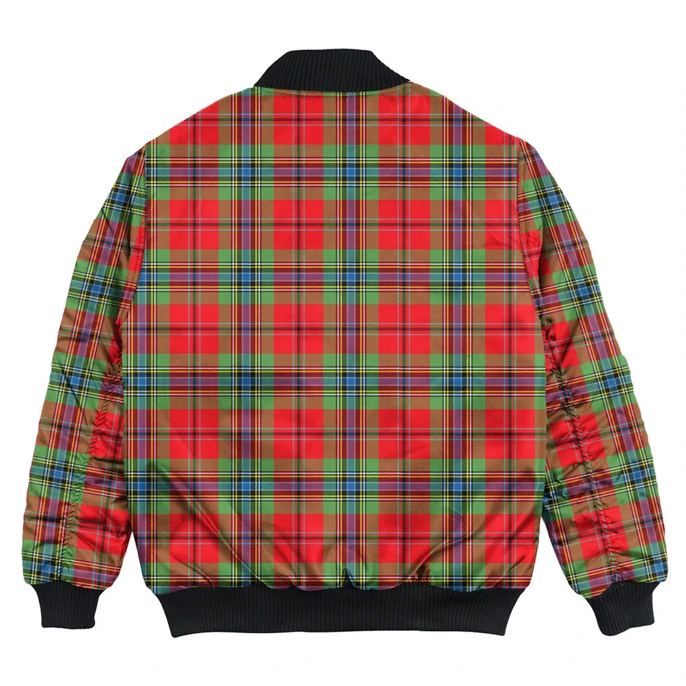 Clan MacLean of Duart Modern Tartan Bomber Jacket MS37 MacLean of Duart Modern Tartan Tartan Bomber Jacket