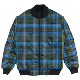 Clan Cockburn Modern Tartan Bomber Jacket XL33 Cockburn Modern Tartan Tartan Bomber Jacket