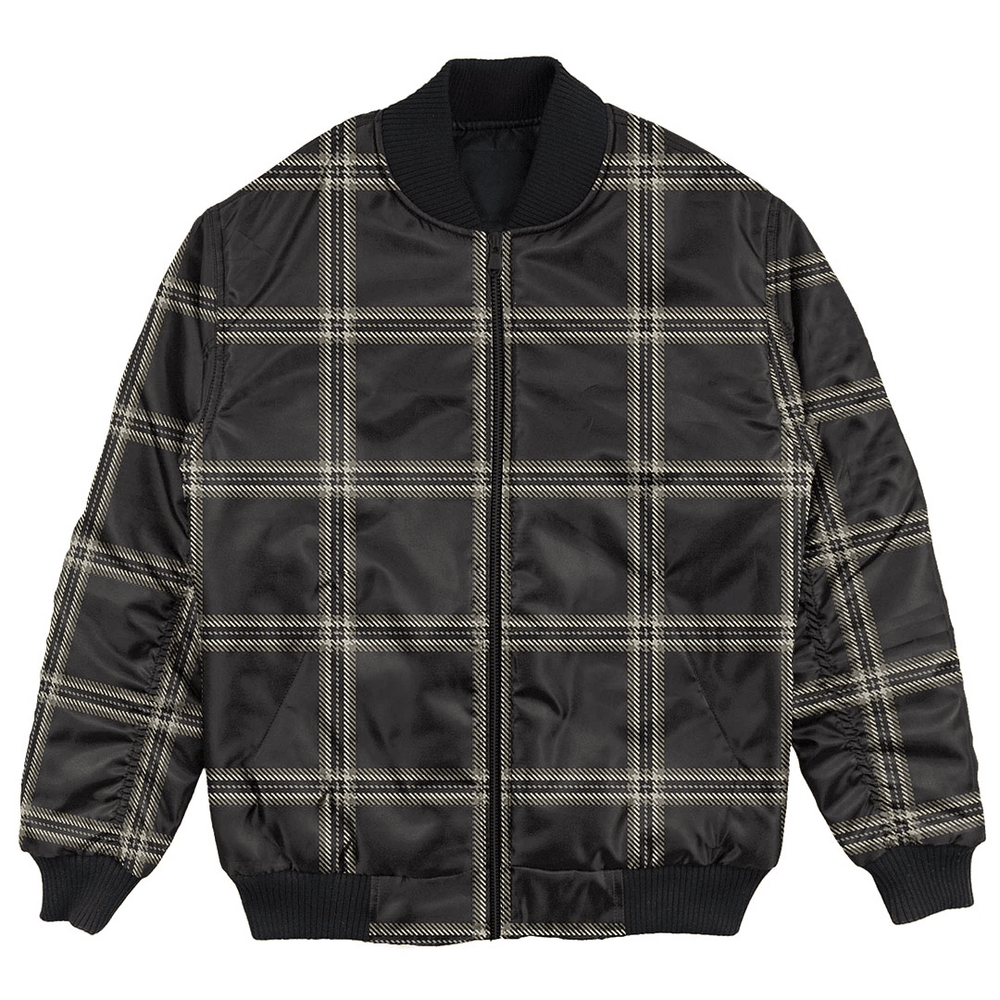 Clan Eternity Tartan Bomber Jacket HF29 Eternity Tartan Tartan Bomber Jacket
