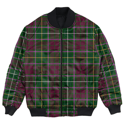 Clan Crosbie Tartan Bomber Jacket