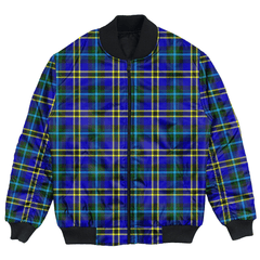 Clan Weir Modern Tartan Bomber Jacket BI77 Weir Modern Tartan Tartan Bomber Jacket