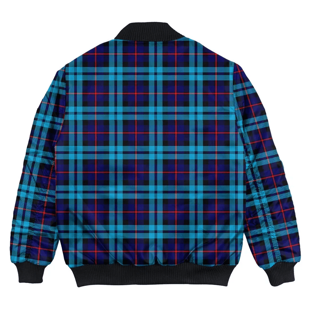 Clan McCorquodale Tartan Bomber Jacket BF92 McCorquodale Tartan Tartan Bomber Jacket