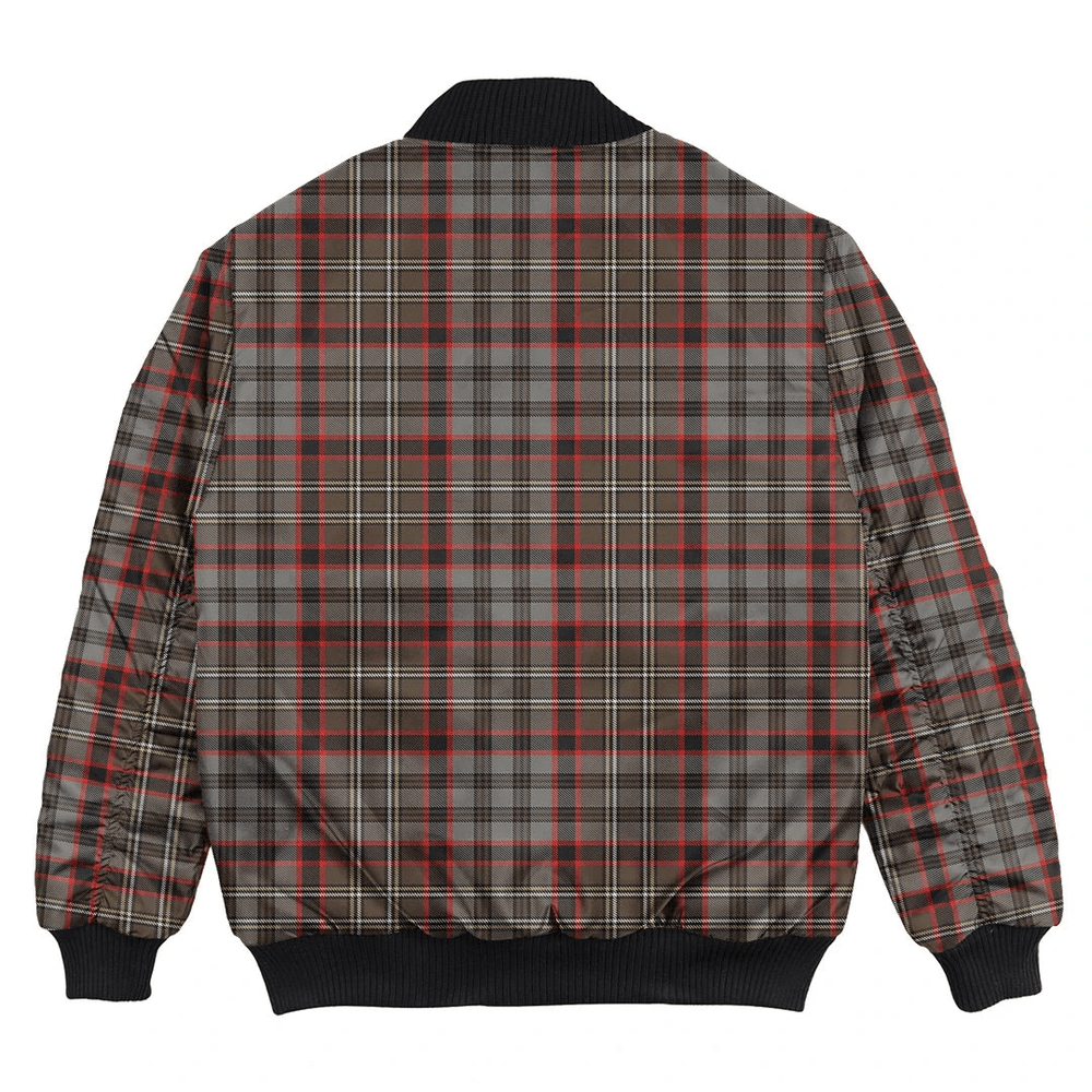 Clan Nicolson Hunting Weathered Tartan Bomber Jacket YO25 Nicolson Hunting Weathered Tartan Tartan Bomber Jacket