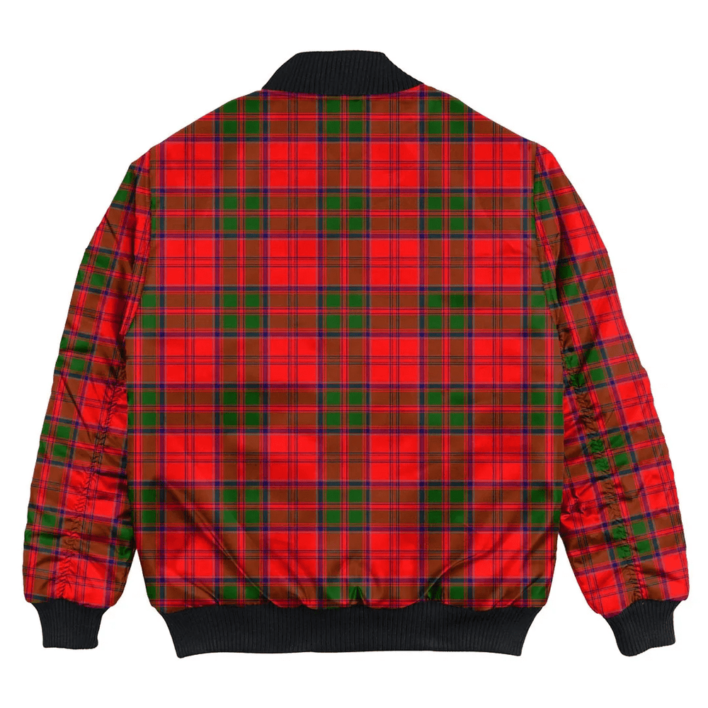 Clan Grant Modern Tartan Bomber Jacket TR47 Grant Modern Tartan Tartan Bomber Jacket
