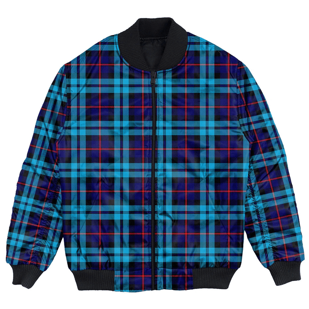 Clan McCorquodale Tartan Bomber Jacket BF92 McCorquodale Tartan Tartan Bomber Jacket