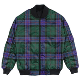 Clan Sinclair Hunting Modern Tartan Bomber Jacket FI63 Sinclair Hunting Modern Tartan Tartan Bomber Jacket