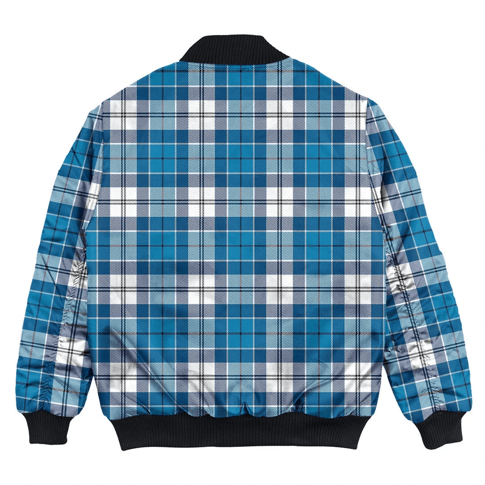 Clan Roberton Tartan Bomber Jacket UB89 Roberton Tartan Tartan Bomber Jacket